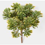 Kunstpflanze Crossostephium KARAHNI auf Steckstab, grün-orange, 20cm