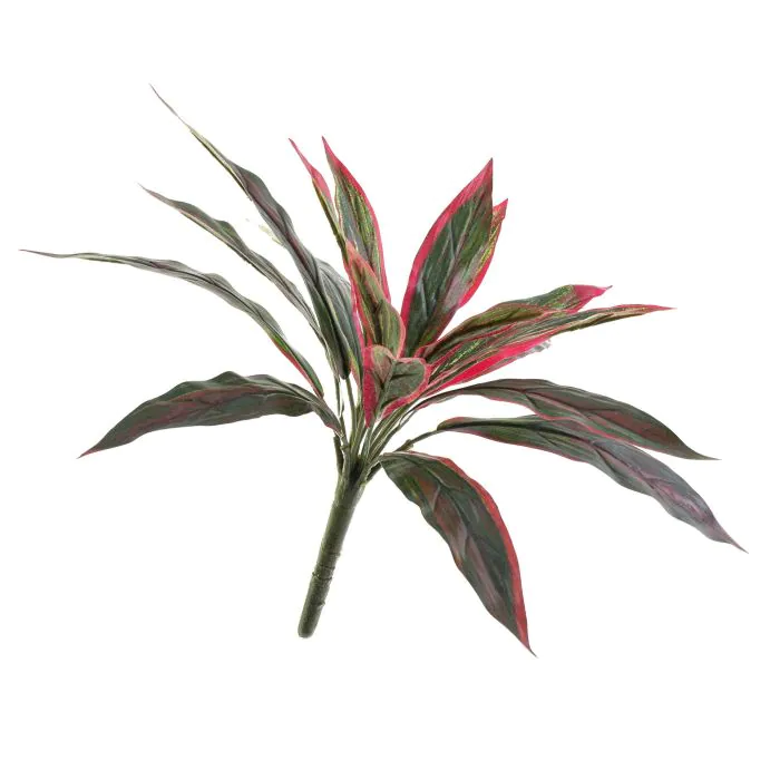 Knstlicher Drachenbaum LATOYA, grn-rot, 30cm