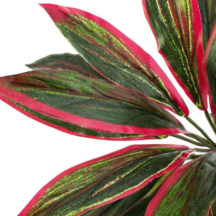 Knstlicher Drachenbaum LATOYA, grn-rot, 30cm