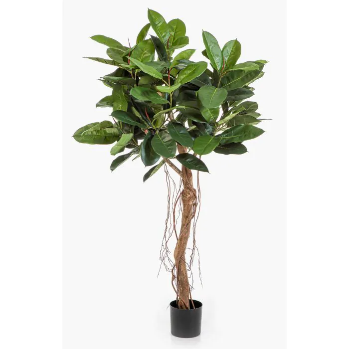 Kunst Gummibaum ADORU, grn, 155cm