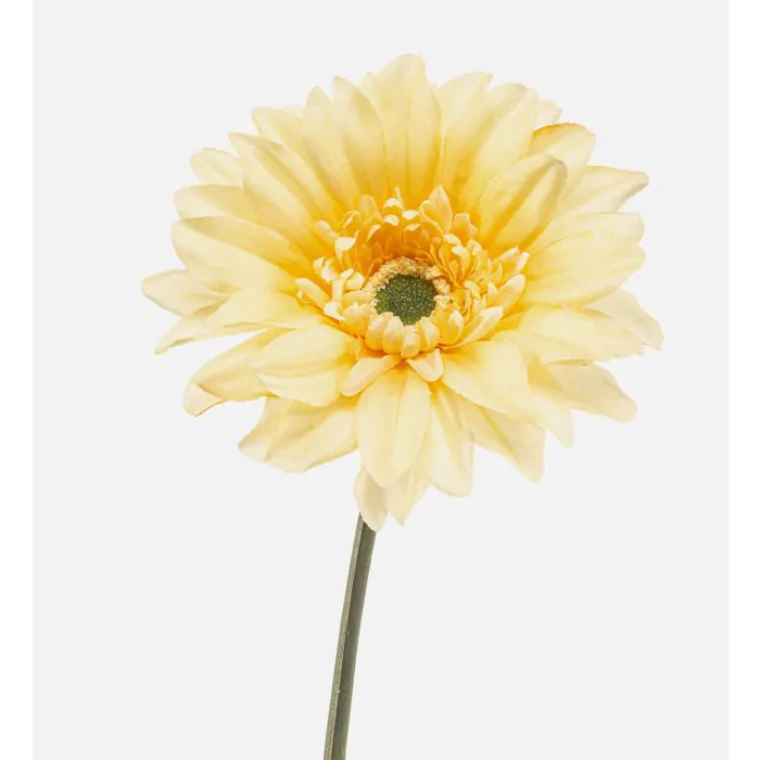 Künstliche Gerbera FRALWE, Eco Collection, hellgelb, 65cm, Ø13cm