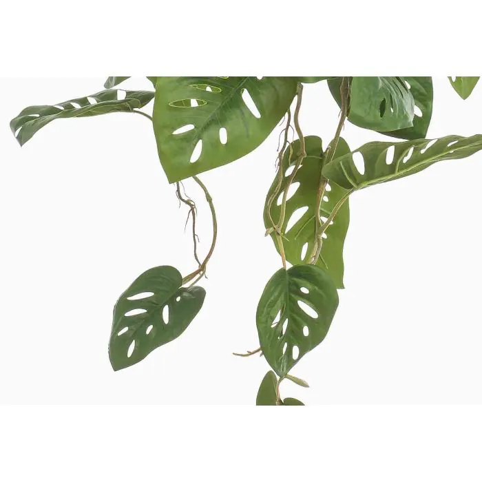 Kunstpflanze Philodendron Monstera adansonii Blumenampel URCO, Dekotopf,  80cm