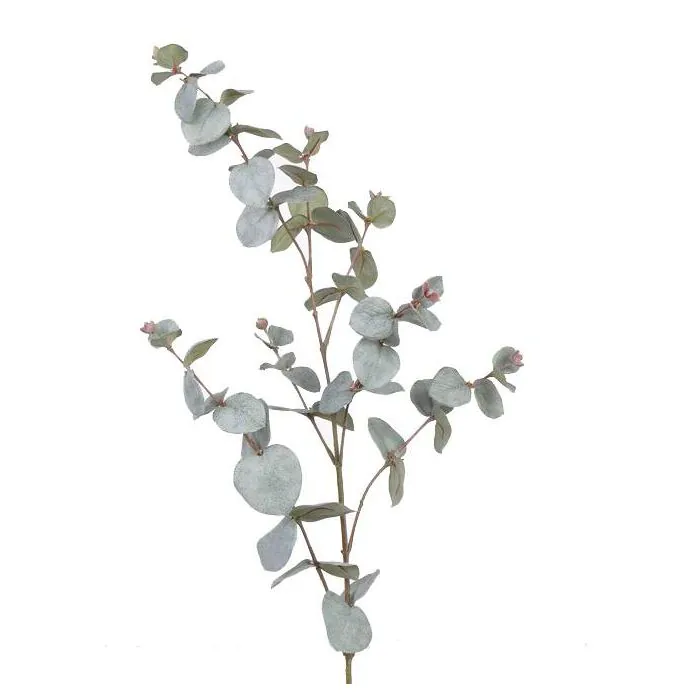 Textil Eukalyptus Zweig ILMO, grau-grn, 85cm