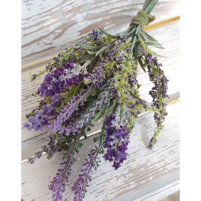 Textil Lavendelstrau KIRSA, violett, 30cm