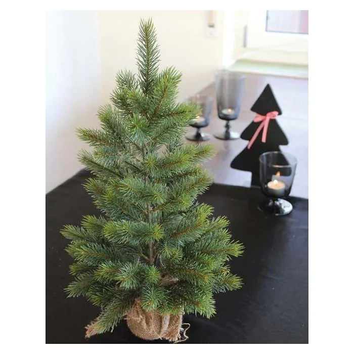 Knstlicher Tannenbaum KOLYMA im Jutesack, 50cm
