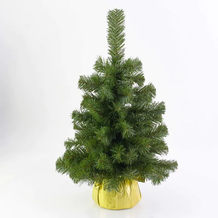 Kunst Tannenbaum WARSCHAU, gold, 60cm, Ø40cm