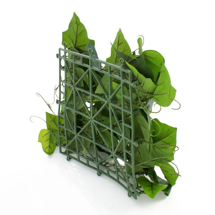 Knstliche Efeu Hecke Matte JELKA grn, 30x30cm