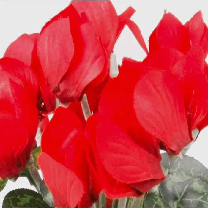 Kunst Alpenveilchen HEIDI rot 25cm 5-8cm