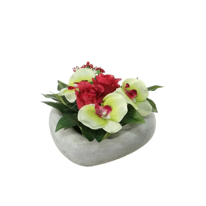 trockenblumen rosa Haarkranz Beige – Lykke&You b2c