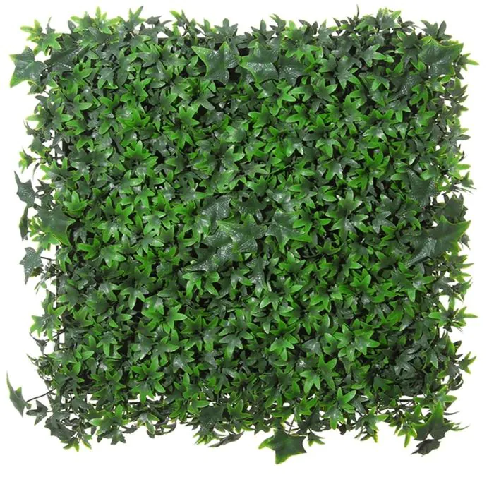 Knstliche Hecke / Matte Efeu ESINA, grn, 50x50cm