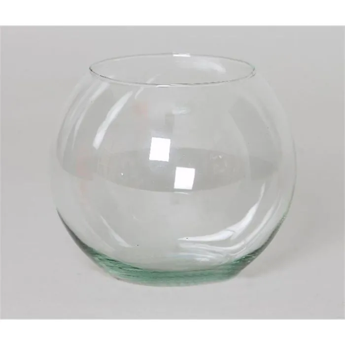 Bauchige Glasvase TOBI OCEAN, klar, 13cm, Ø15cm