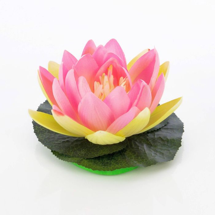 Knstliche Seerose SAFINA, schwimmend, rosa, 7cm