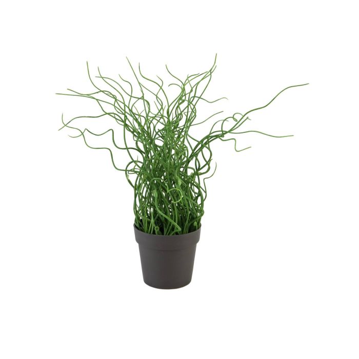 Kunstgras Liebeslocken PAULA Dekotopf, grn, 35cm