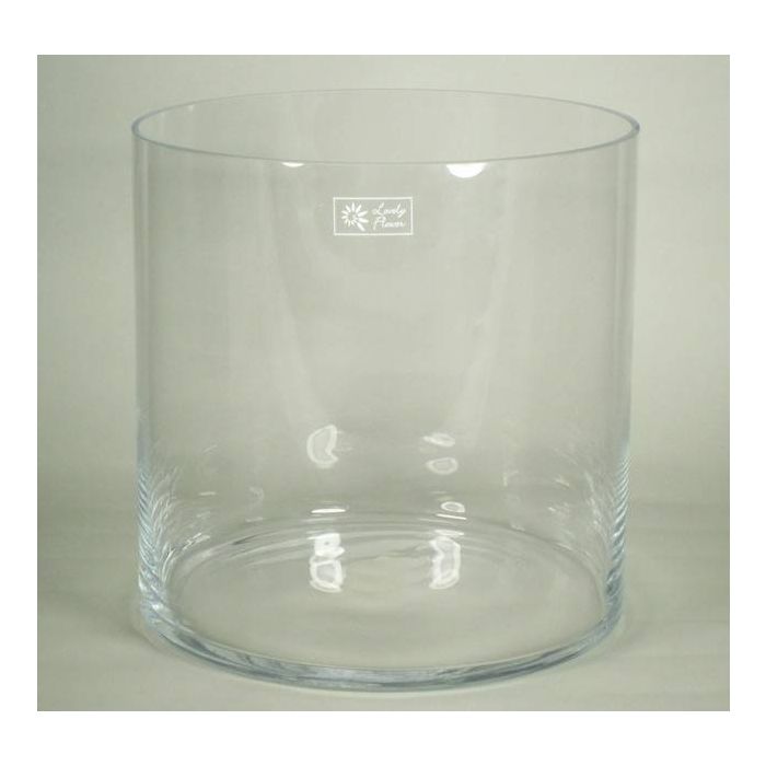 Windlicht Glaszylinder SANSA OCEAN, transparent, 25cm, Ø25cm