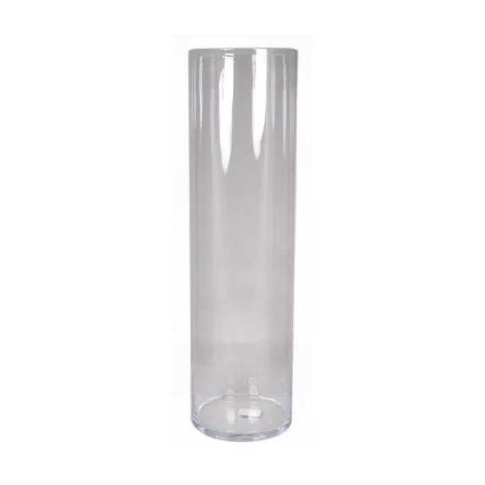 Zylinder Glas Bodenvase SANYA OCEAN, transparent, 70cm, Ø19,5cm
