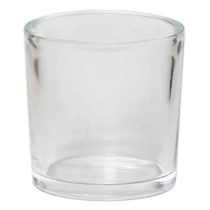 Pflanzgefäß aus Glas JOHN OCEAN, transparent, 12cm, Ø12cm