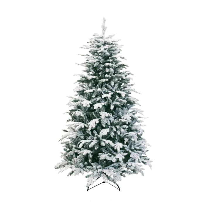 Kunst Weihnachtsbaum ZÜRICH, beschneit, 240cm, Ø155cm