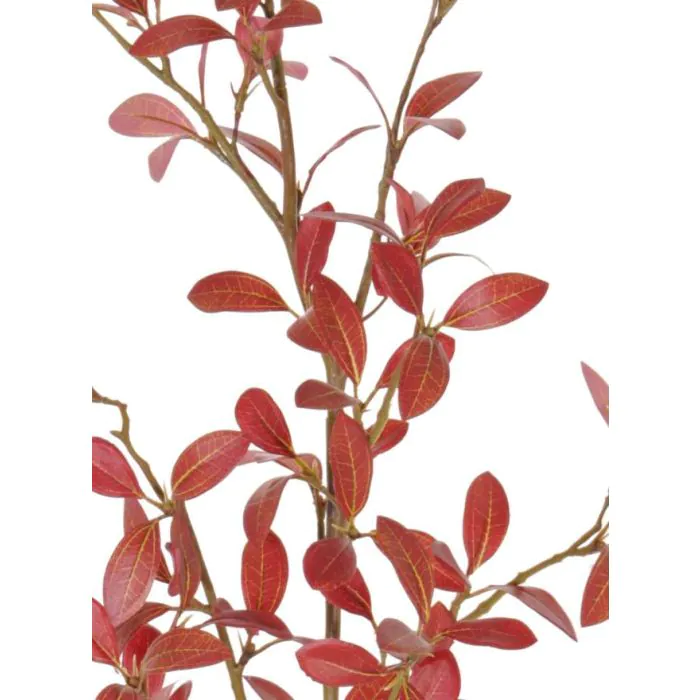 Knstlicher Liguster Zweig MENZEL, rot, 105cm