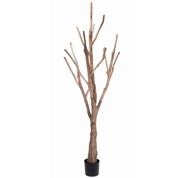 Kunst Baumstamm laublos WILKO mit Geäst, 215cm