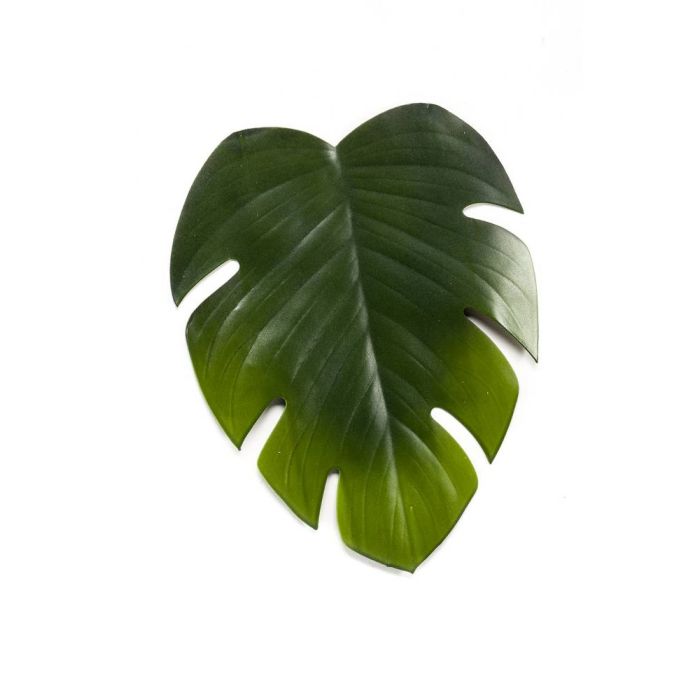 Kunst Philodendron Monstera Blatt Tischset WIA 46cm