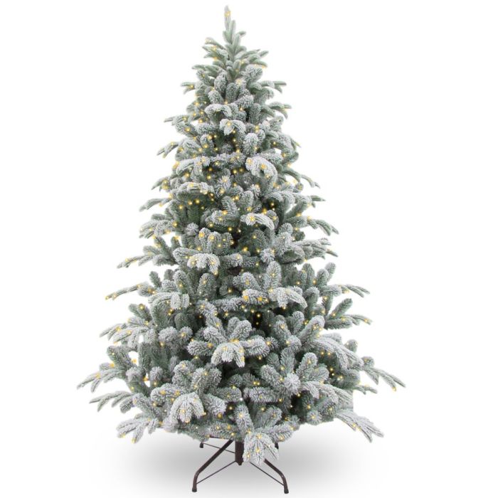 Kunst Tannenbaum BRATISLAVA, beschneit, 230cm, 145cm