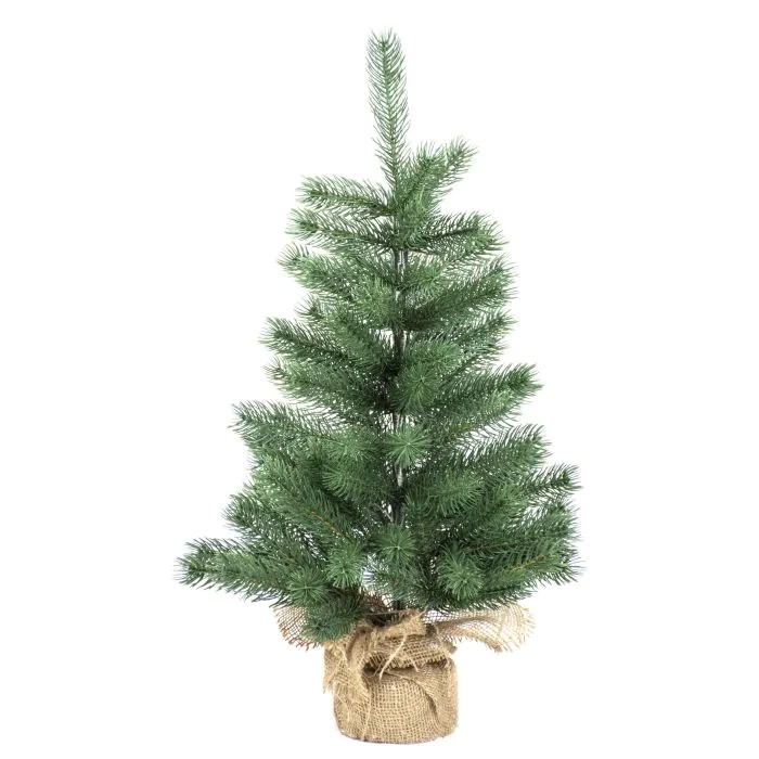Künstlicher Weihnachtsbaum RIJEKA, Jutesack, 75cm, Ø40cm