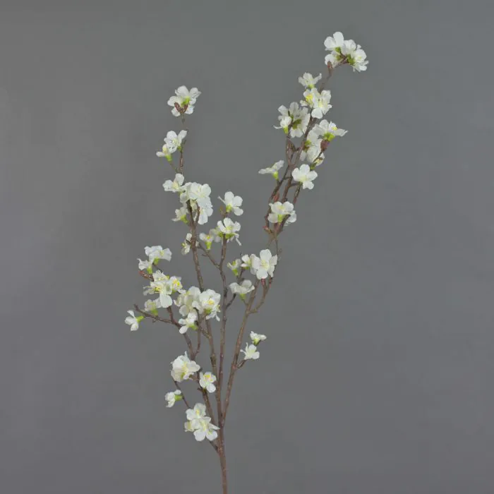Knstlicher Kirschbltenzweig ARIELLE, Blten, wei, 95cm