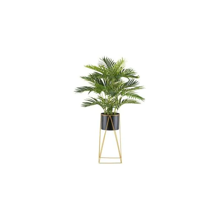 Plastik Palme Kentia WILSON im Metalltopf, mit Ständer, 110cm