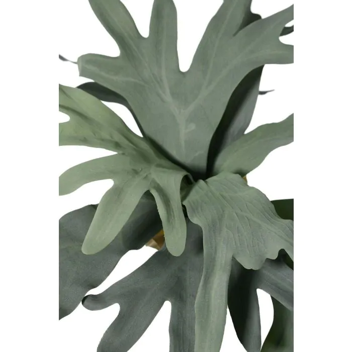 Knstlicher Geweihfarn SUZETTE auf Steckstab, grn-grau, 30cm, 55cm