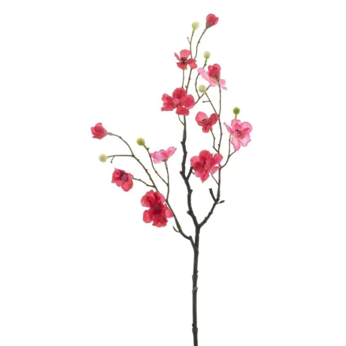 Kunst Apfelbltenzweig LEKO, Blten, pink-rosa, 55cm