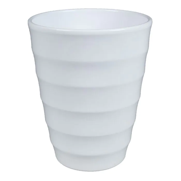 Keramik-bertopf IZEH fr Orchideen, wei, 17cm, 14cm