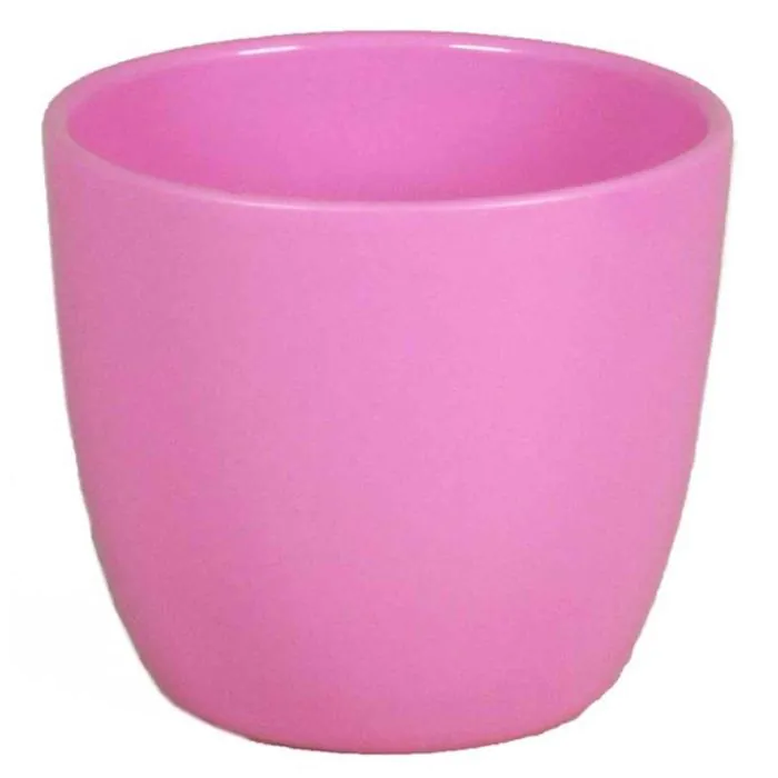 Keramiktopf für Pflanzen klein TEHERAN BASAR, rosa, 6cm, Ø7,5cm