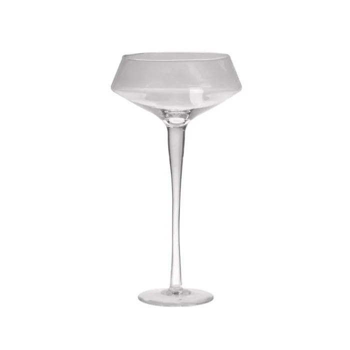 XXL Cocktailglas JANTILA auf Fuß, klar, 55cm, Ø30cm