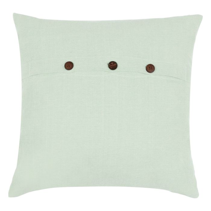 Deko Kissen TALINA, mit Knöpfen, mintgrün, 45x45cm