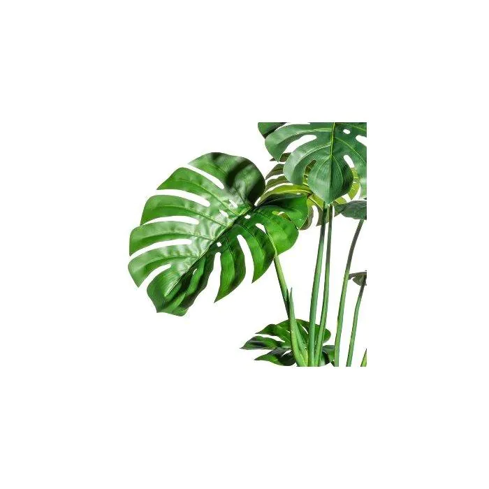 Kunst Philodendron Monstera Deliciosa YANGT, Luftwurzeln, 120cm