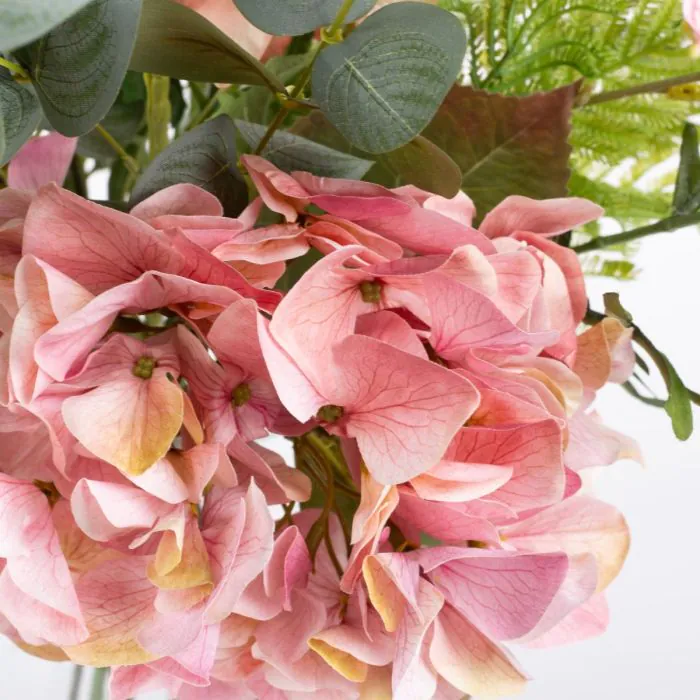 Knstlicher Frhlingsstrau AVIV, rosa-lila-gelb, 75cm, 55cm