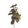 Künstliche Minze 3-fach 28cm, grün-burgund