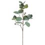 Künstlicher Eukalyptuszweig 5-fach 60cm, grün