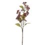 Viburnumzweig 2-fach 58cm, altrot