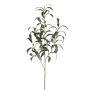 Künstlicher Olivenzweig 3-fach 73cm, grün-braun