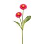 Künstliche Bellis x 2 28cm Blütenkopf Ø 3,5/4cm, malve