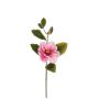 Künstlicher Magnolienzweig x 2 63cm Blütenkopf Ø 12cm, rosé