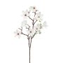 Künstlicher Magnolienzweig x 8 89cm Blütenkopf Ø 9cm, weiß