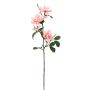 Künstlicher Magnolienzweig x 5 70cm Blütenkopf Ø 6/9cm, rosé