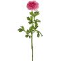 Künstliche Ranunkel 56cm Blütenkopf Ø 8,5cm, rosé