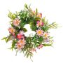 Künstlicher Margeritenkranz 20cm, rosé