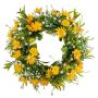 Künstlicher Margeritenkranz 30cm, gelb