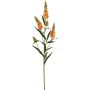 Künstlicher Astilbenzweig x 5 76cm, orange