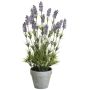 Künstlicher Lavendel x 15 im Topf 48cm, lila