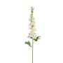 Künstlicher Rittersporn 78cm, elfenbein